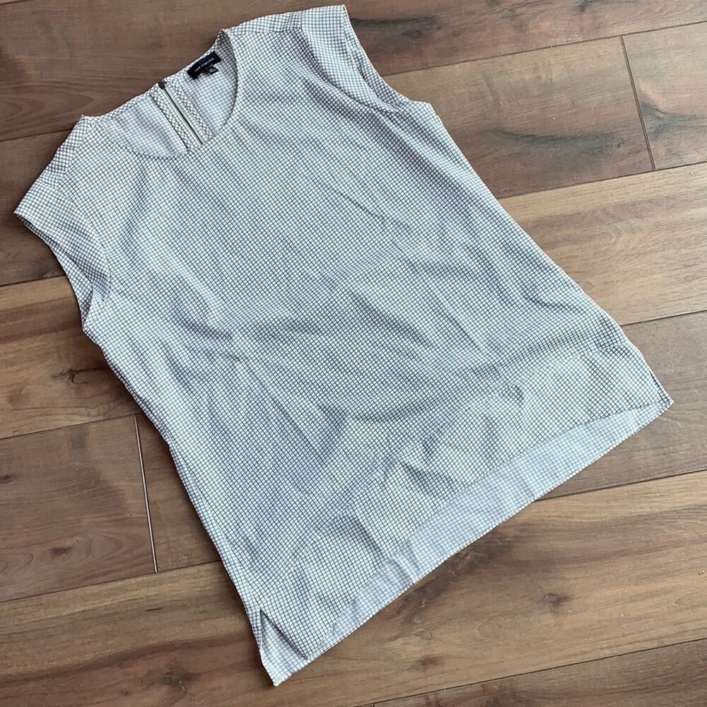 The Limited Black and White Blouse